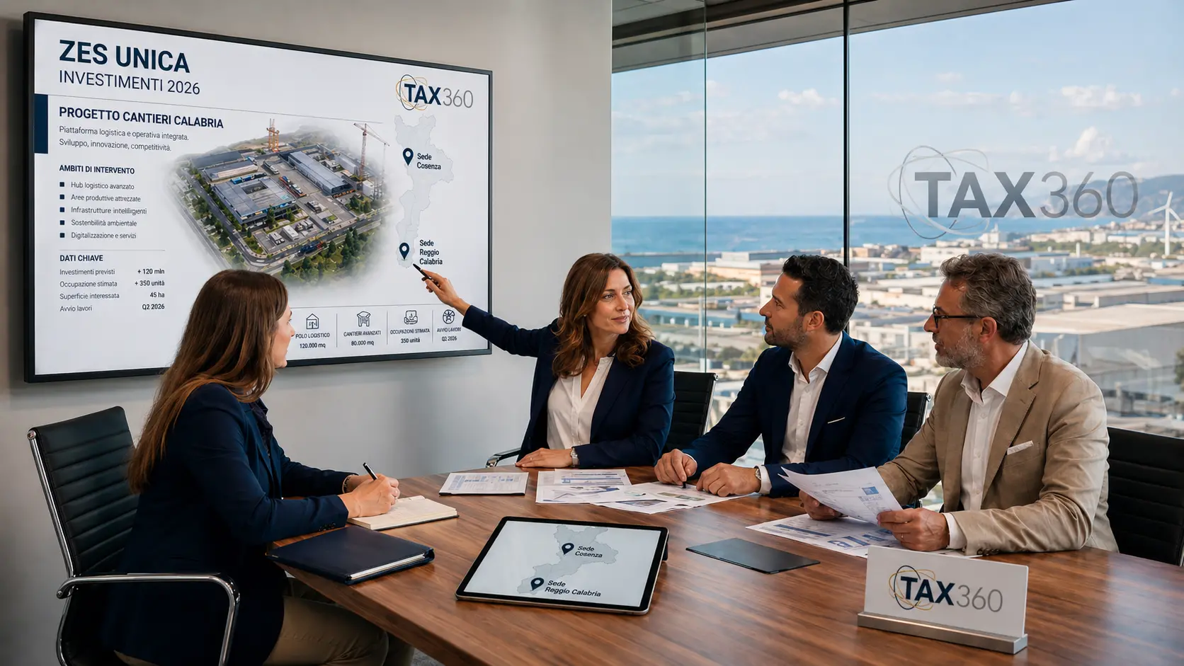 TAX360: visione internazionale e radici calabresi al servizio delle imprese del Sud\n