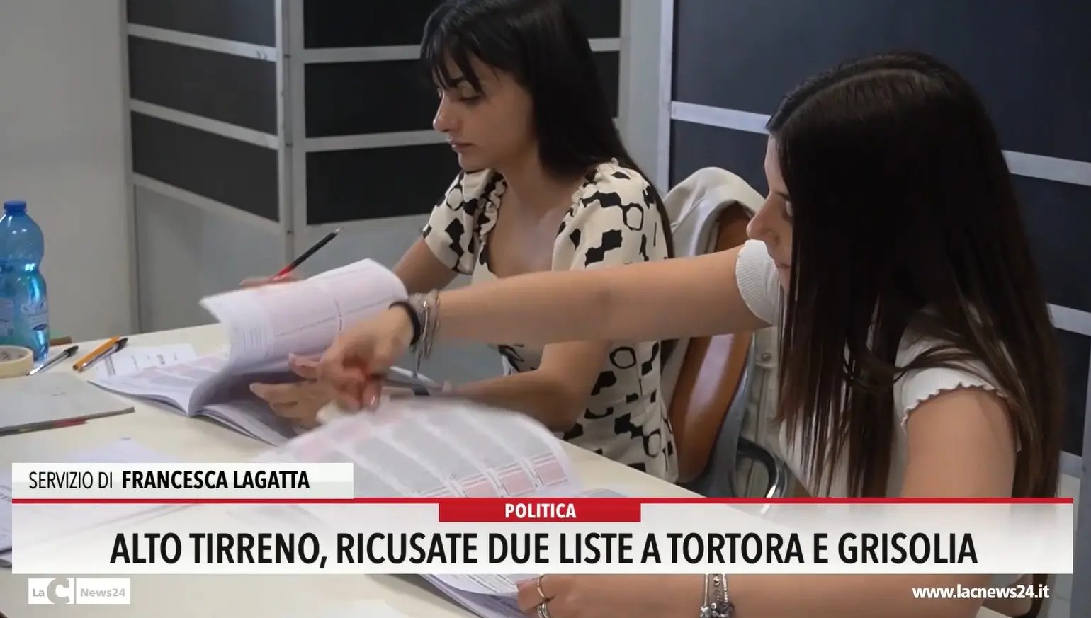 Alto Tirreno, ricusate due liste a Tortora e Grisolia