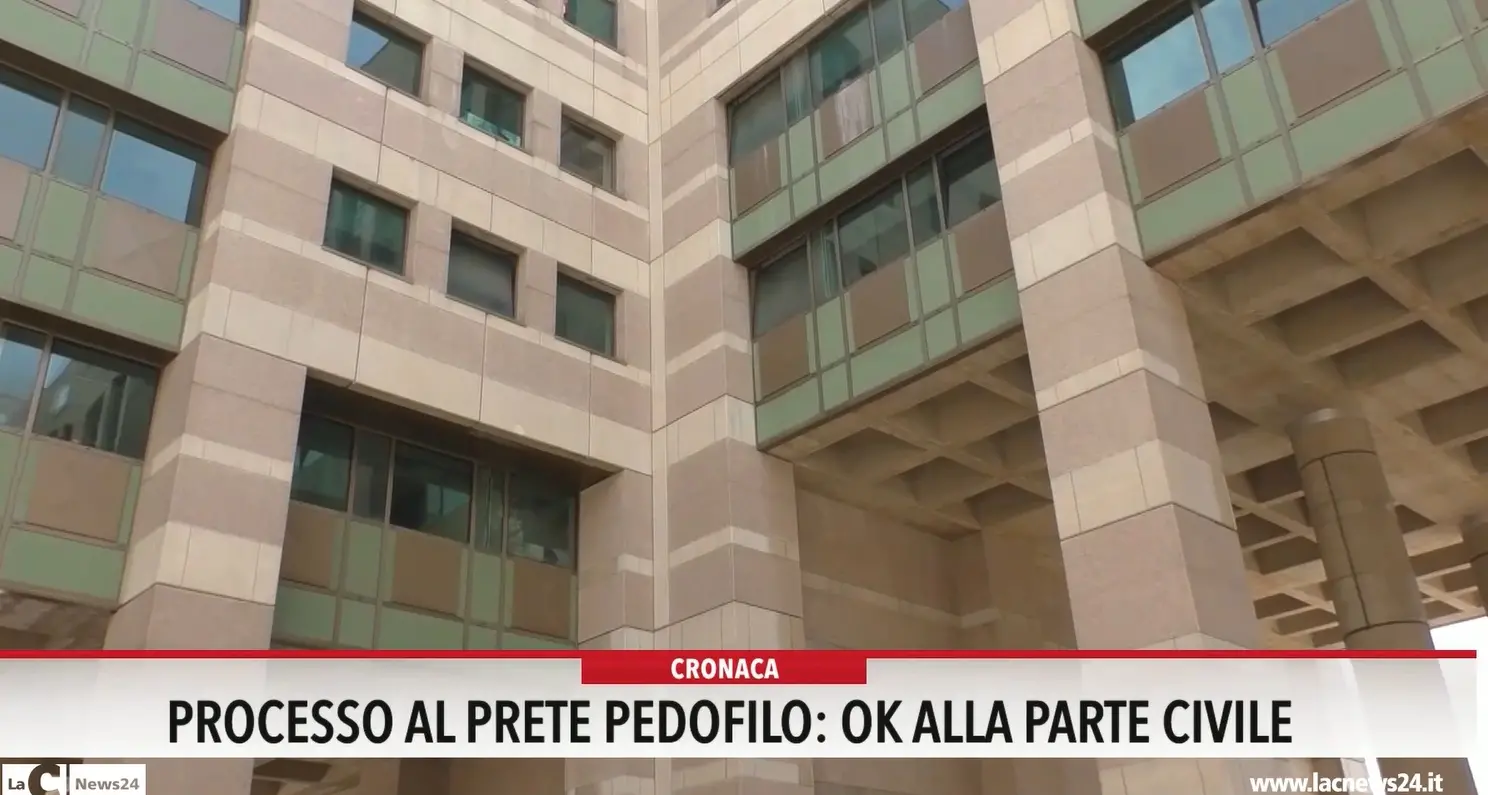 Processo al prete pedofilo, ok alla parte civile