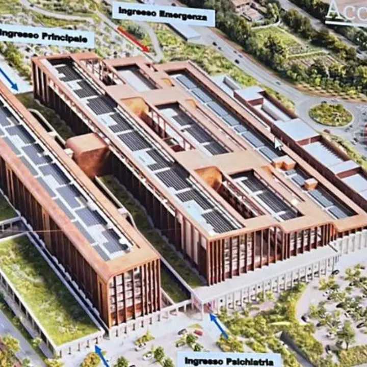 Occhiuto: «Ecco il nuovo ospedale di Cosenza. Possiamo andare veloci» | FOTO E VIDEO\n