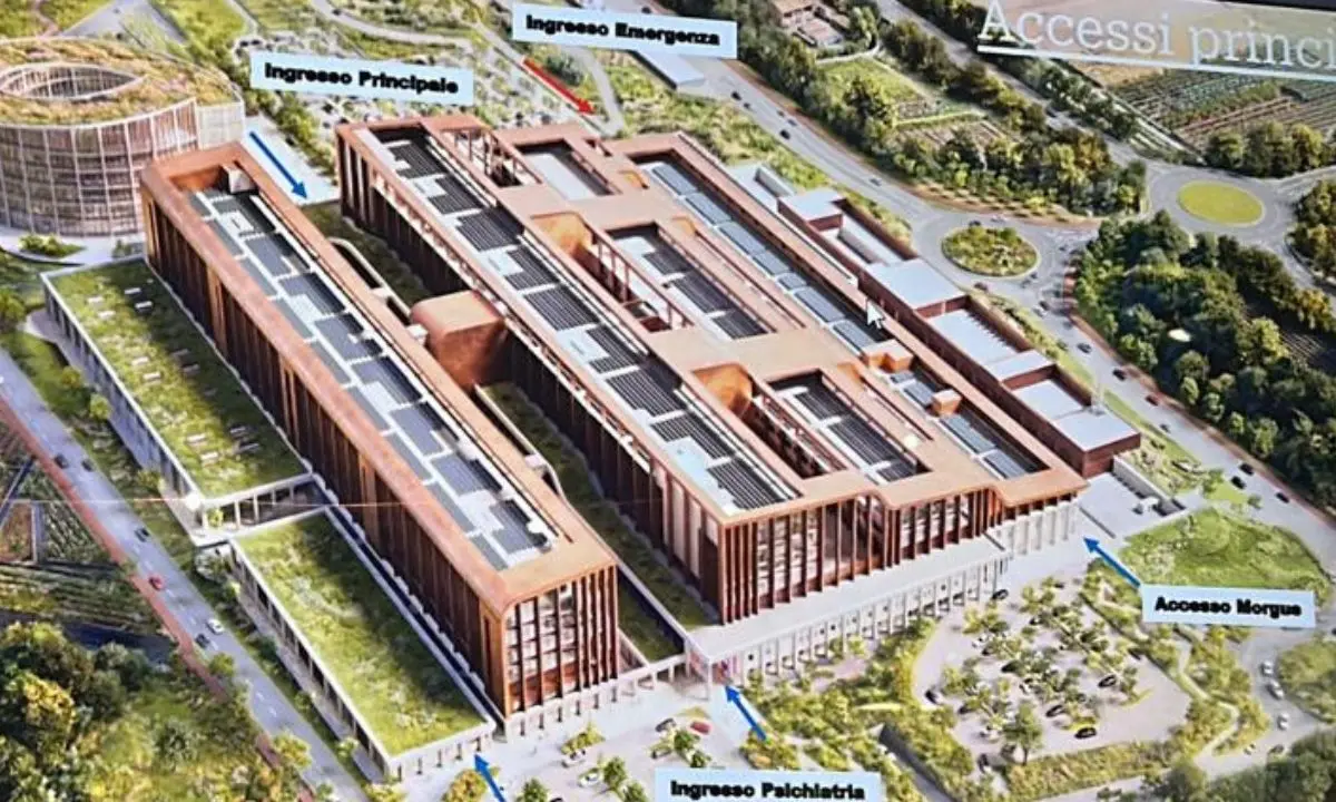 Occhiuto: «Ecco il nuovo ospedale di Cosenza. Possiamo andare veloci» | FOTO E VIDEO\n