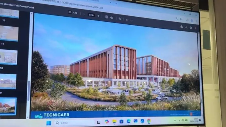 <p>Cosenza, Occhiuto presenta il nuovo ospedale: «Ecco il progetto di fattibilità» | FOTO E VIDEO</p>