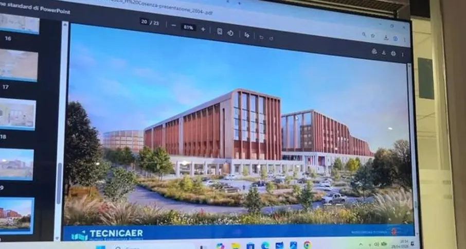 <p>Cosenza, Occhiuto presenta il nuovo ospedale: «Ecco il progetto di fattibilità» | FOTO E VIDEO</p>