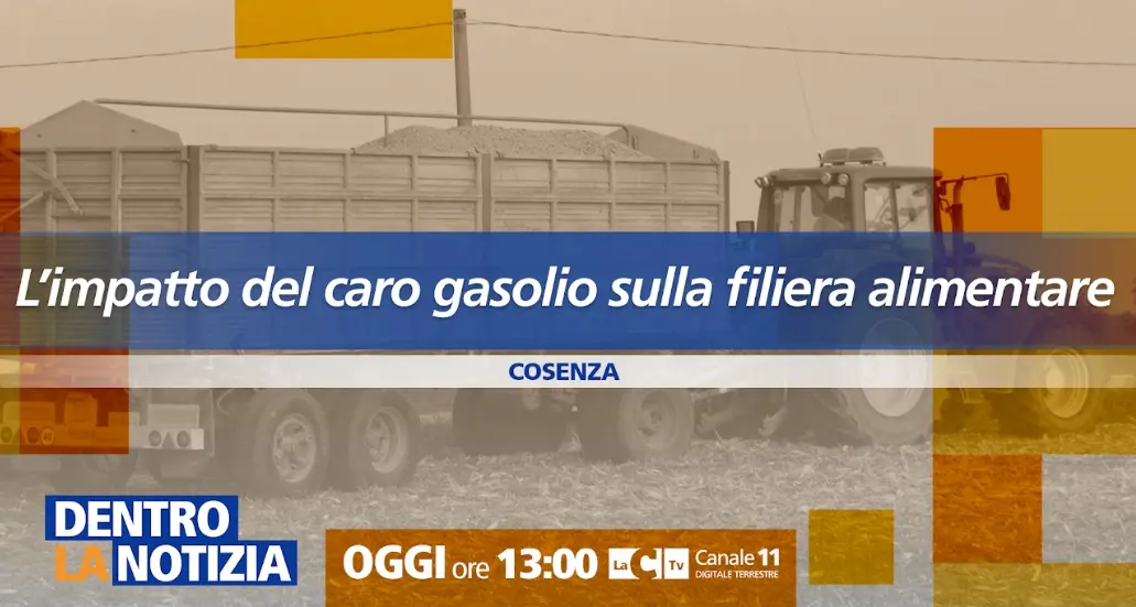 L’impatto del caro gasolio sulla filiera alimentare: approfondimento a Dentro la notizia\n