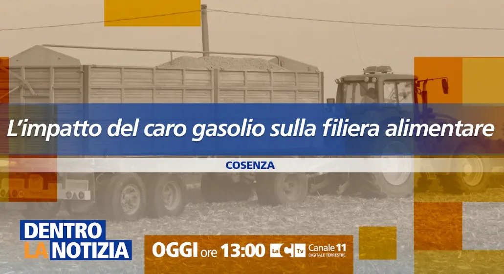 L’impatto del caro gasolio sulla filiera alimentare: approfondimento a Dentro la notizia\n