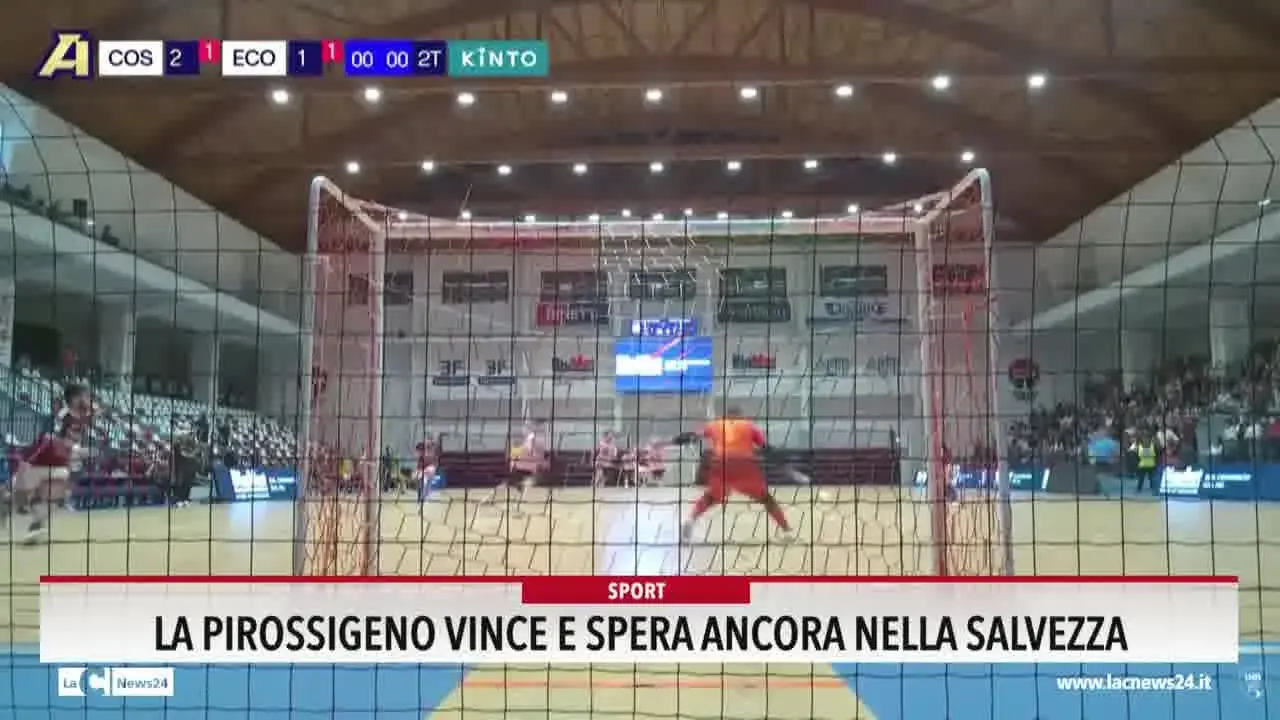 La Pirossigeno vince e spera ancora nella salvezza