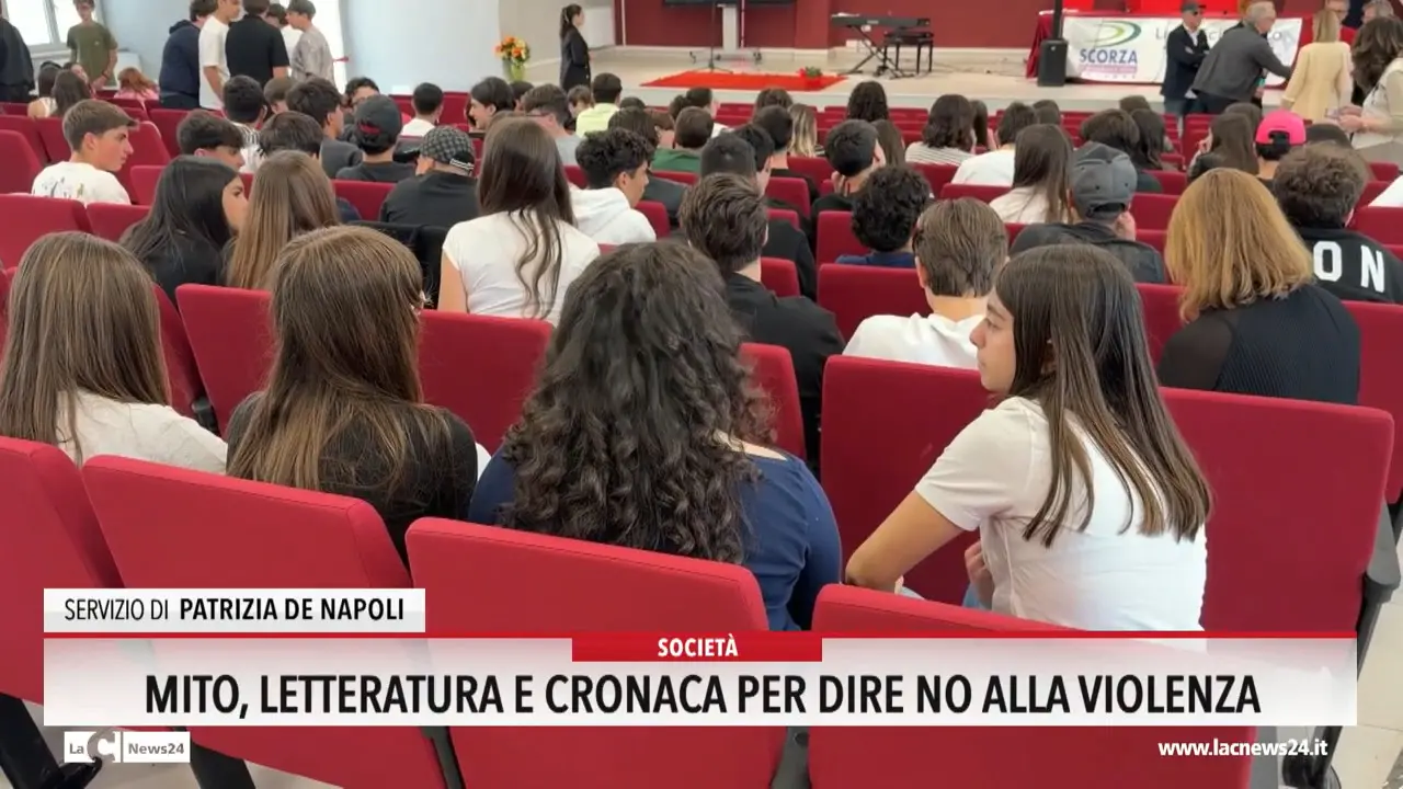 Mito, letteratura e cronaca per dire no alla violenza