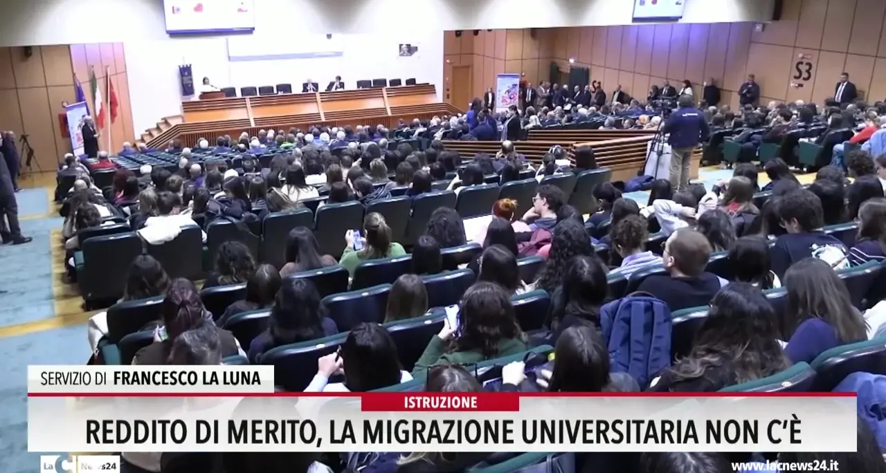 Reddito di merito, la migrazione universitaria non c'è