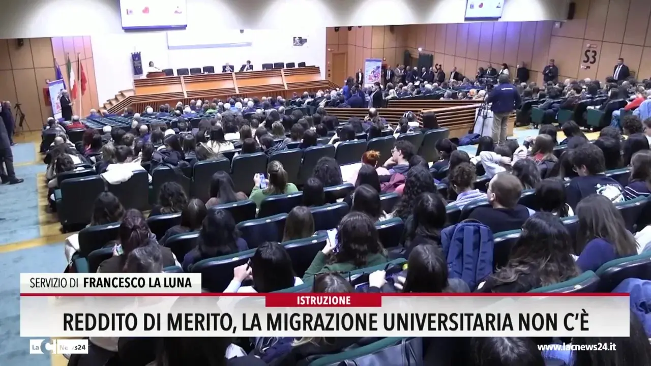 Reddito di merito, la migrazione universitaria non c'è