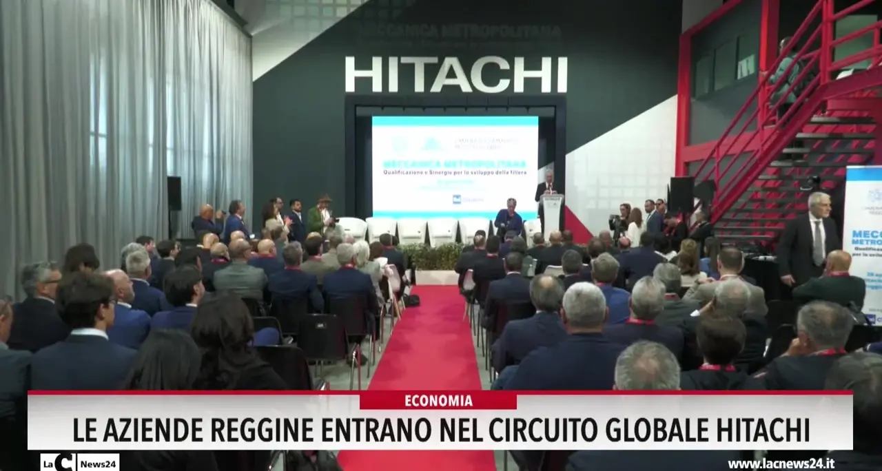 Le aziende reggine entrano nel circuito globale Hitachi