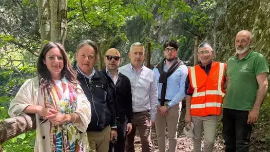Parco Li Comuni, sopralluogo istituzionale per monitorare la rinascita della Pineta di Siano: lavori in corso, consolidamento dei versanti e nuove prospettive di valorizzazione