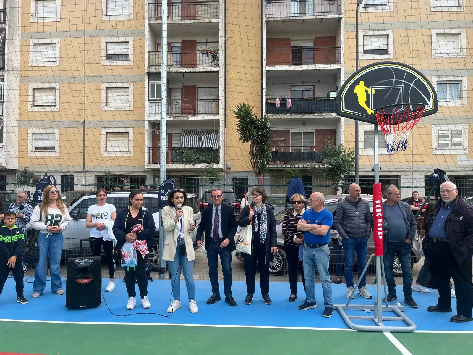 Nuova vita all'impianto sportivo di Modenelle ad Arghillà: un altro benefico tocco di Fata Comunità\n