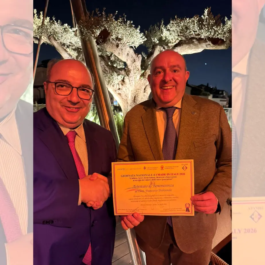 Roma rende omaggio alle eccellenze del Made in Italy, tra i premiati il manager calabrese Francesco Trebisonda\n