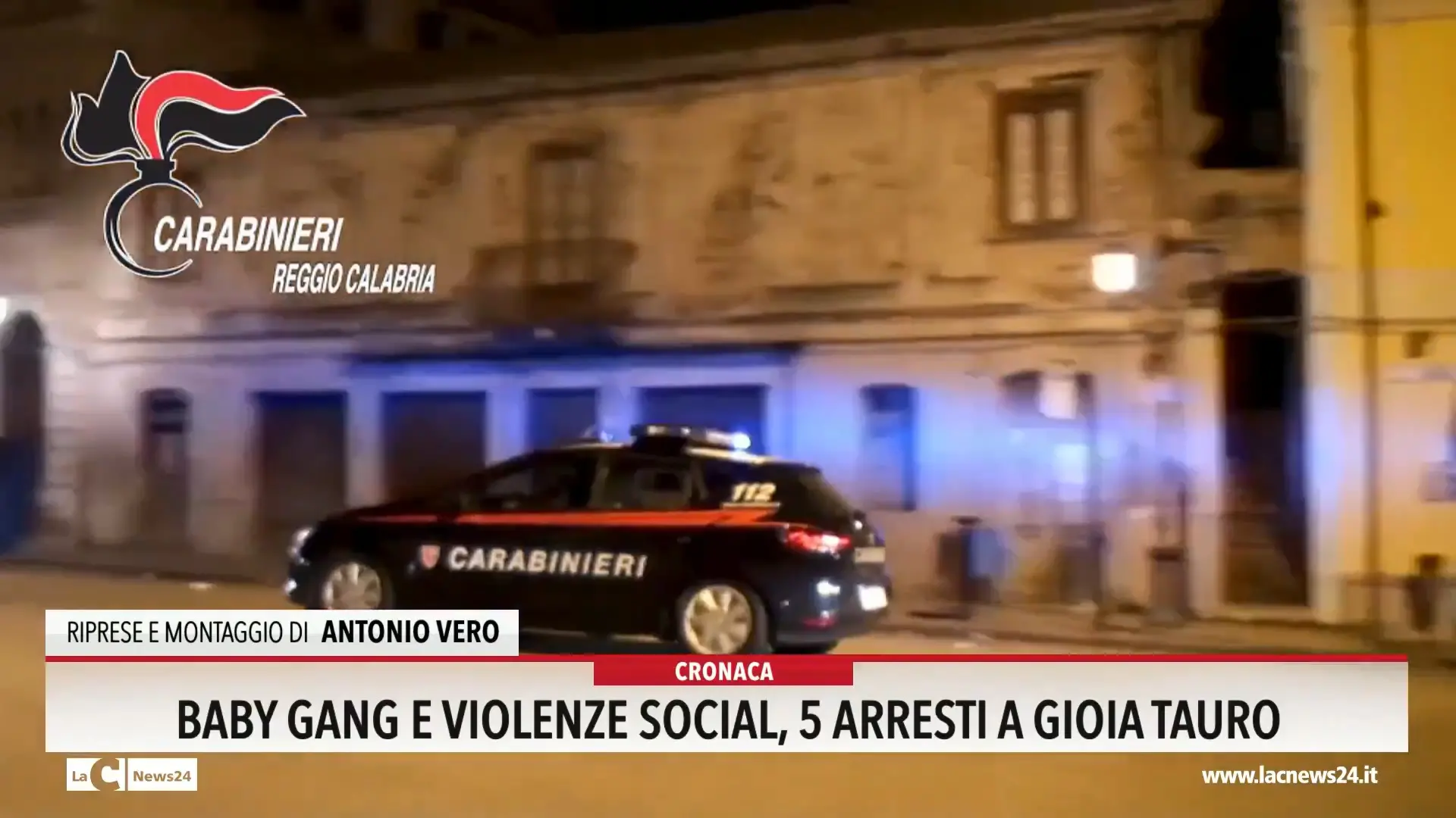 Baby gang e violenze social, 5 arresti a Gioia Tauro