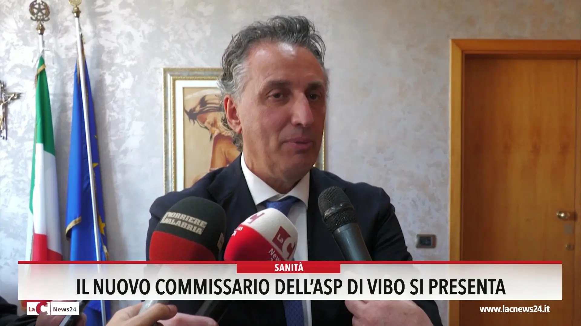 Il nuovo commissario dell'Asp di Vibo si presenta