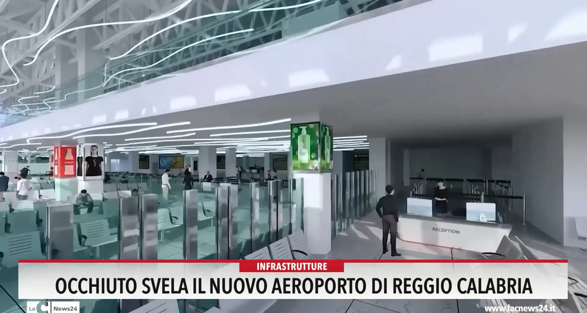Occhiuto svela il nuovo aeroporto di Reggio Calabria