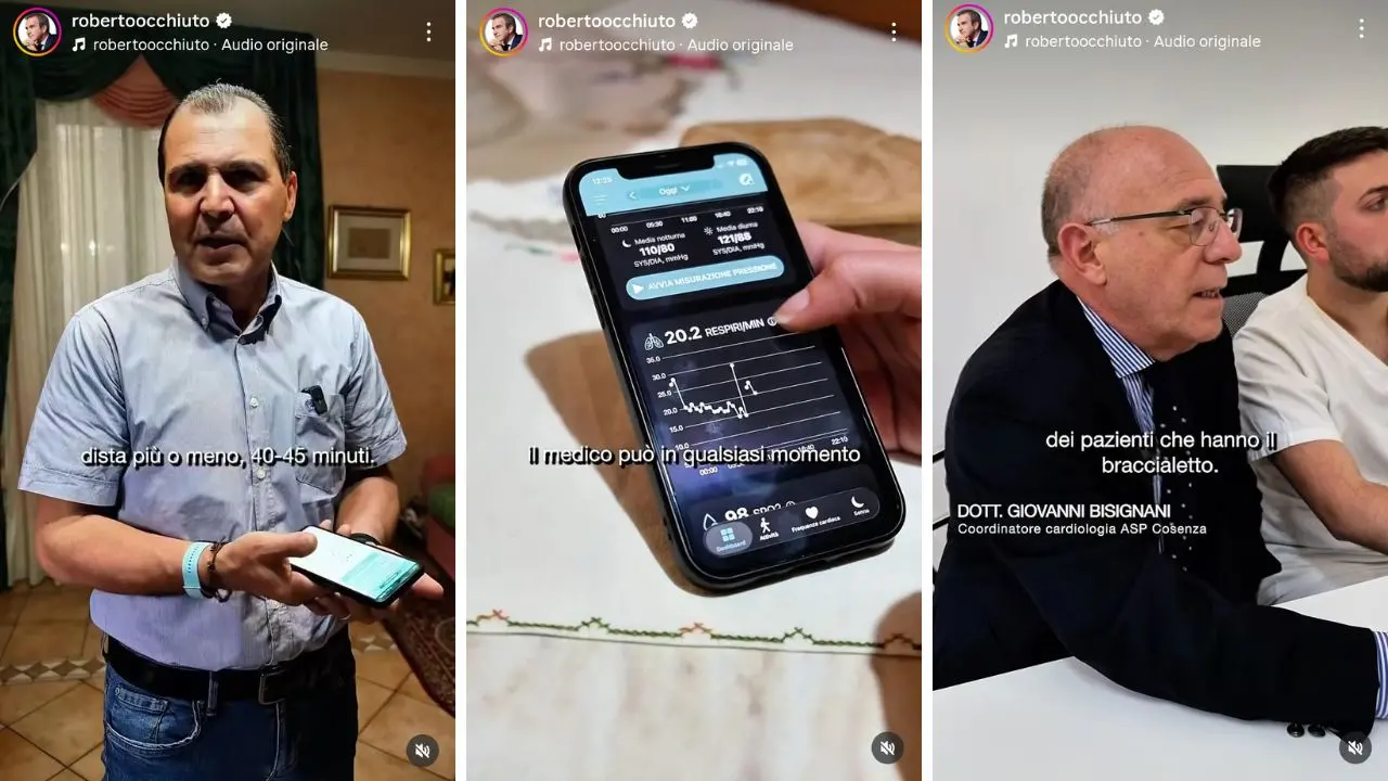 <p>Longobucco, sanità a distanza nella Calabria più isolata: braccialetti per controllare i pazienti 24 ore su 24</p>