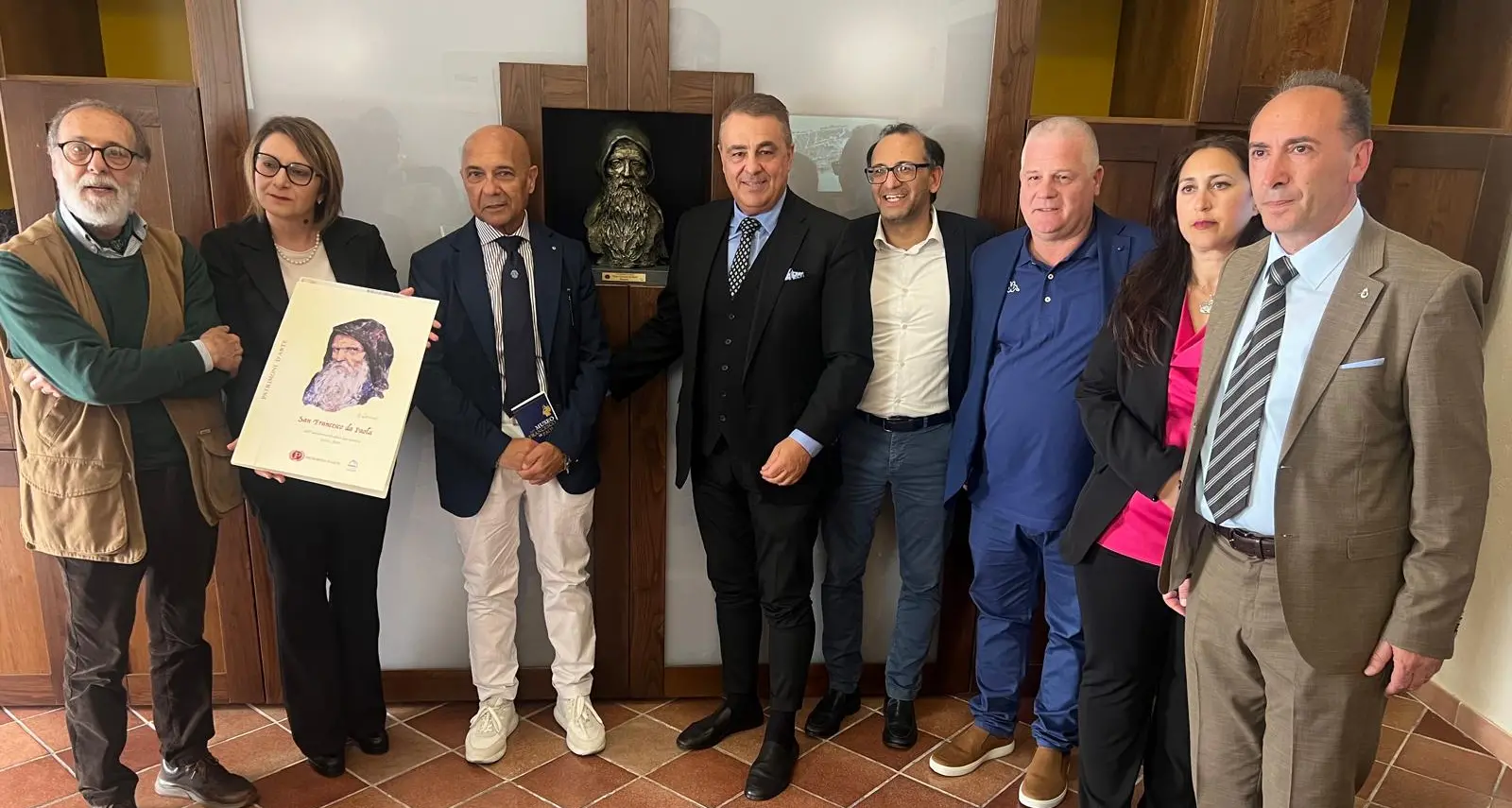 San Francesco torna al Museo: donata a Paola la scultura di Carnevali\n