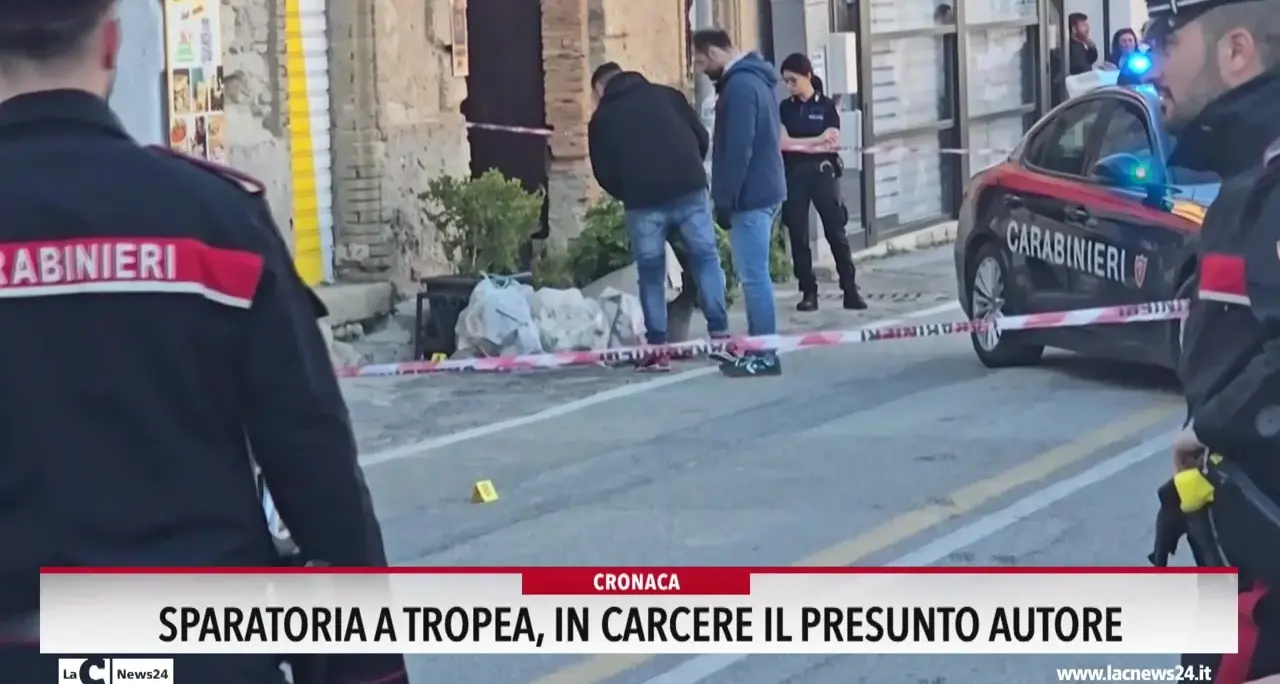 Sparatoria a Tropea, in carcere il presunto autore
