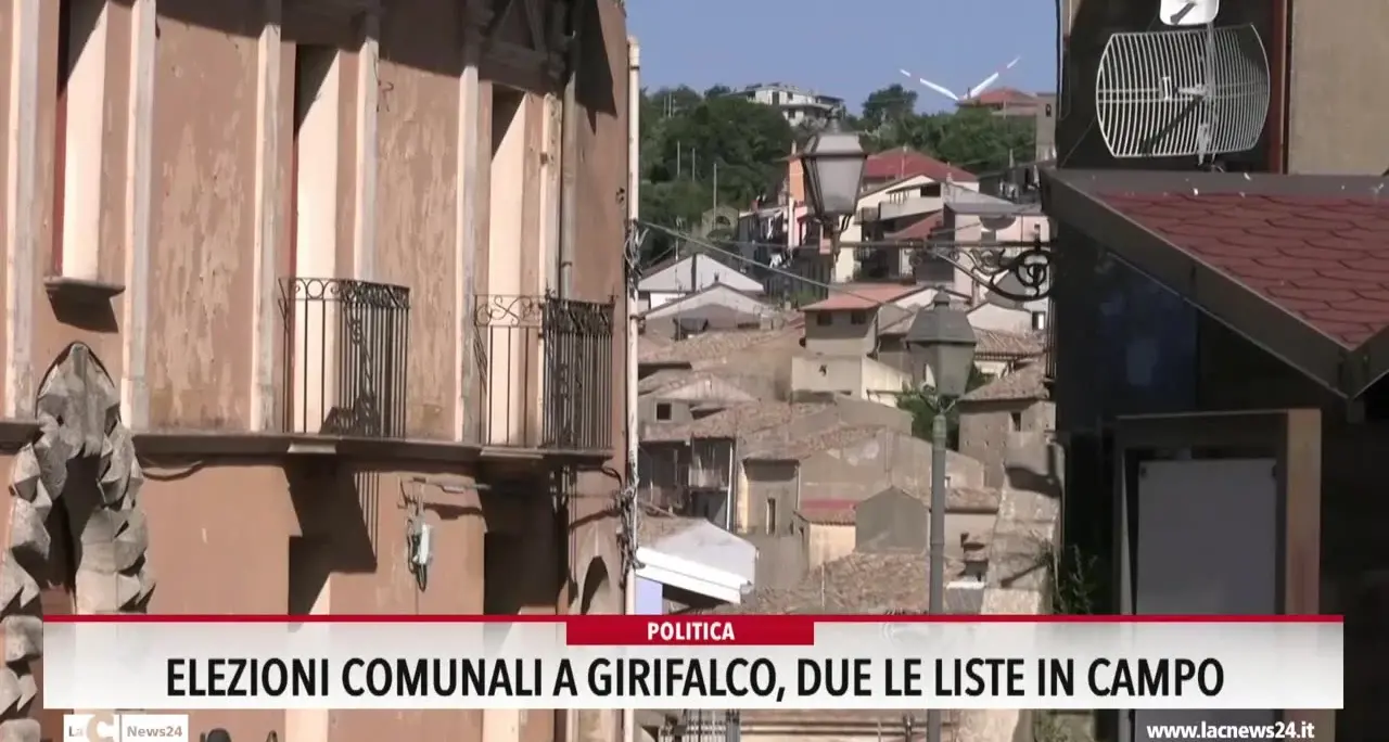 Elezioni comunali a Girifalco, due le liste in campo