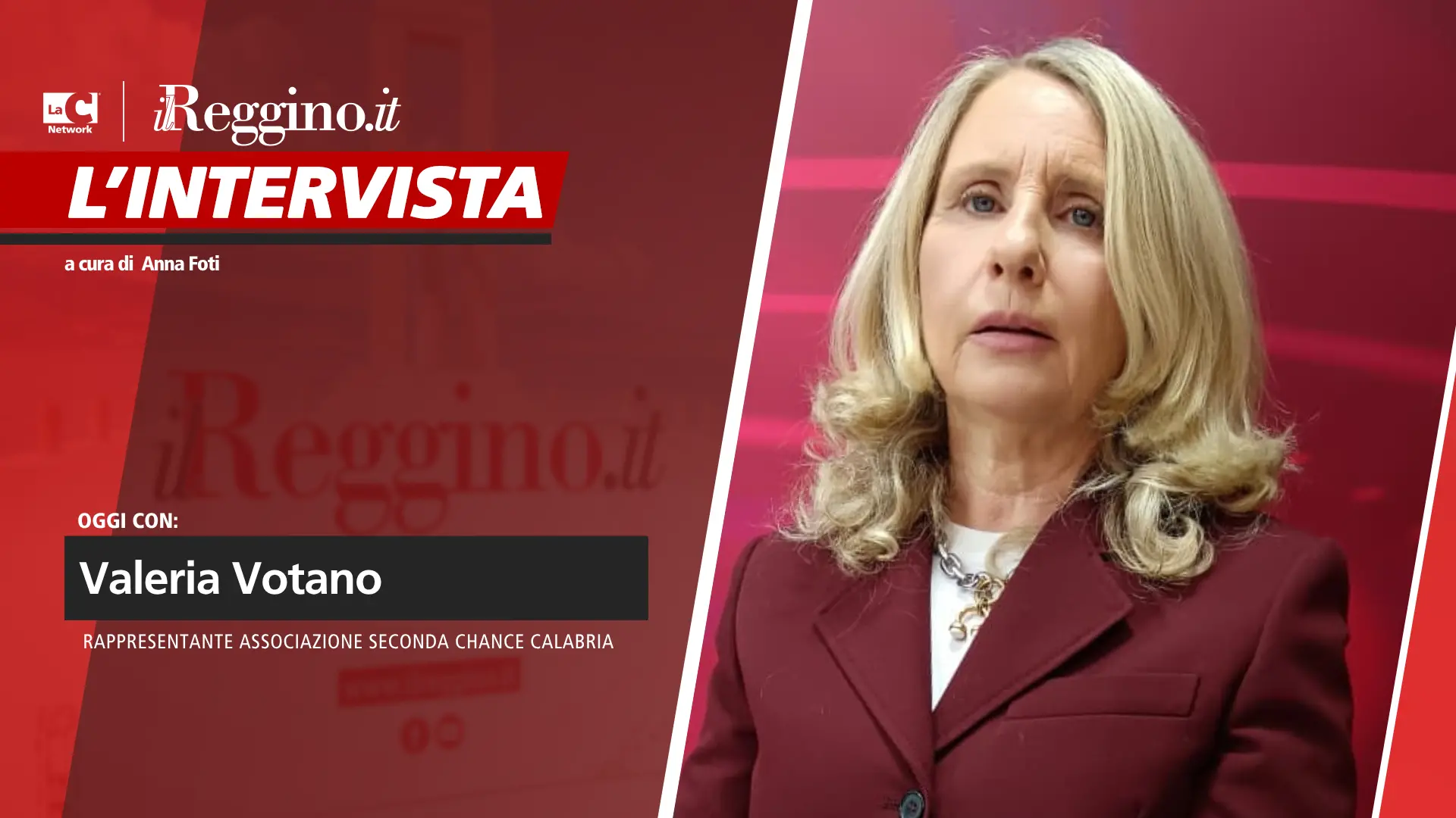 Anna Foti intervista Valeria Votano