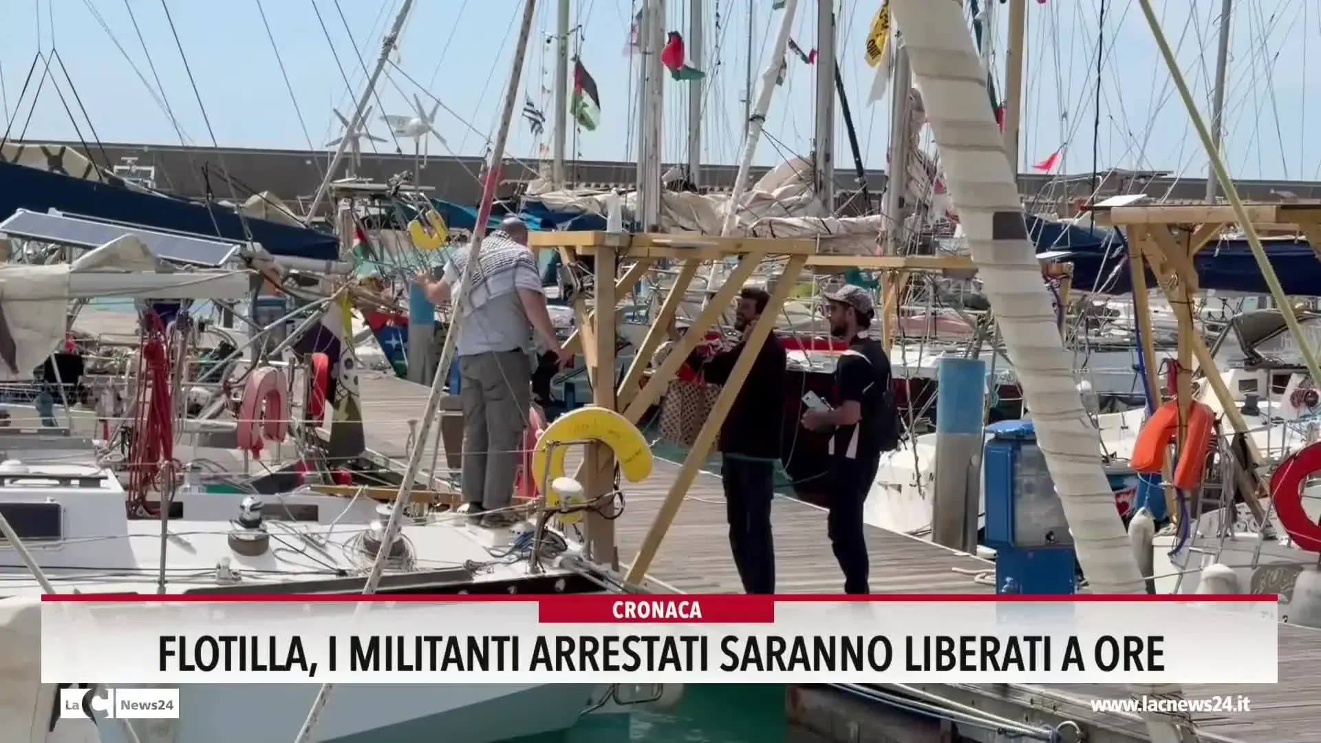 Flotilla, i militanti arrestati saranno liberati a ore
