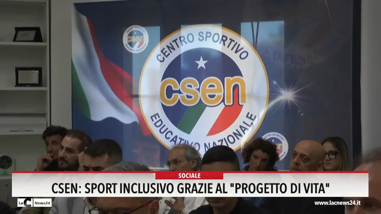 Csen, sport inclusivo grazie al \"Progetto di vita\"