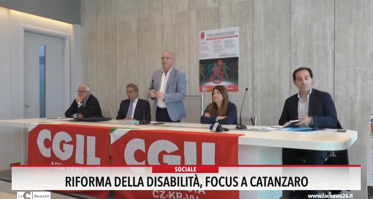Riforma della disabilità, focus a Catanzaro