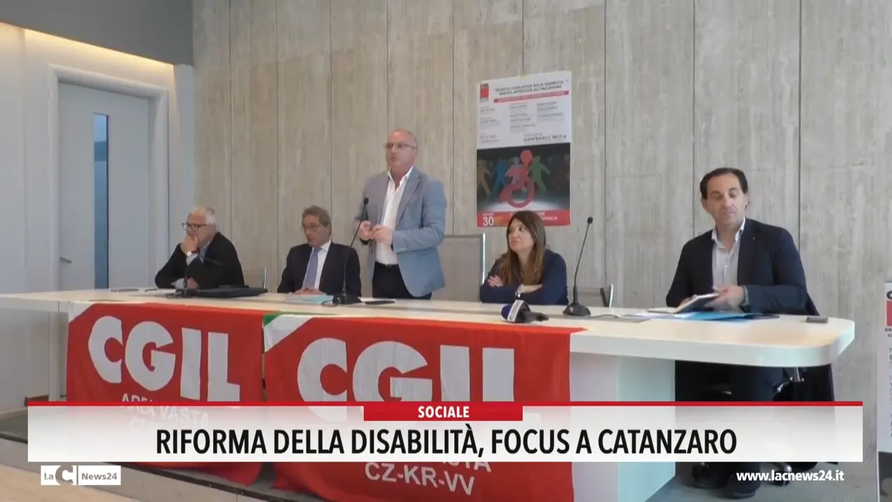 Riforma della disabilità, focus a Catanzaro