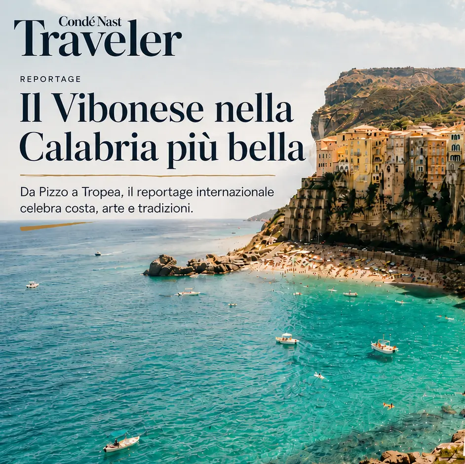<p>La rivista internazionale Condé Nast Traveler incorona la Calabria: il reportage che esalta luoghi e cultura</p>