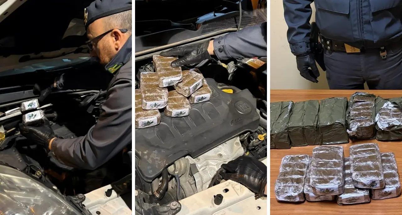 Droga nascosta in auto, hashish per 100 mila euro sequestrato\u00A0nel Cosentino: arrestato il corriere\n