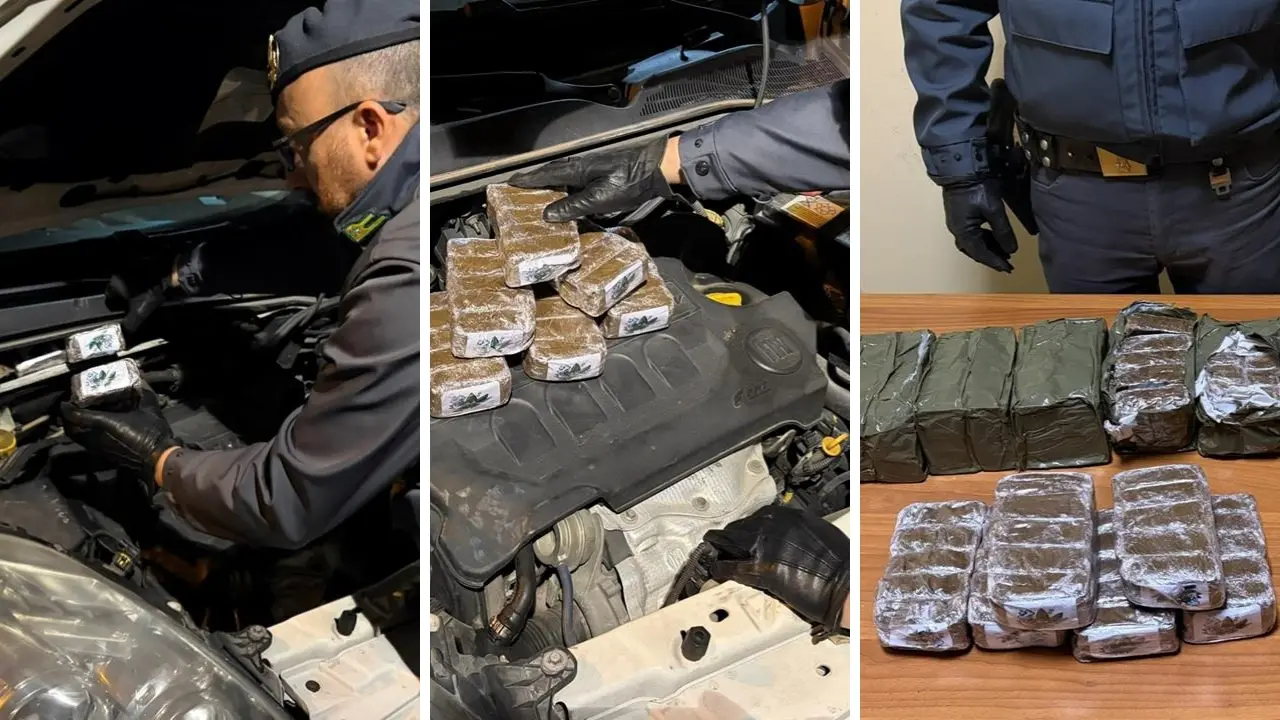 Droga nascosta in auto, hashish per 100 mila euro sequestrato\u00A0nel Cosentino: arrestato il corriere\n