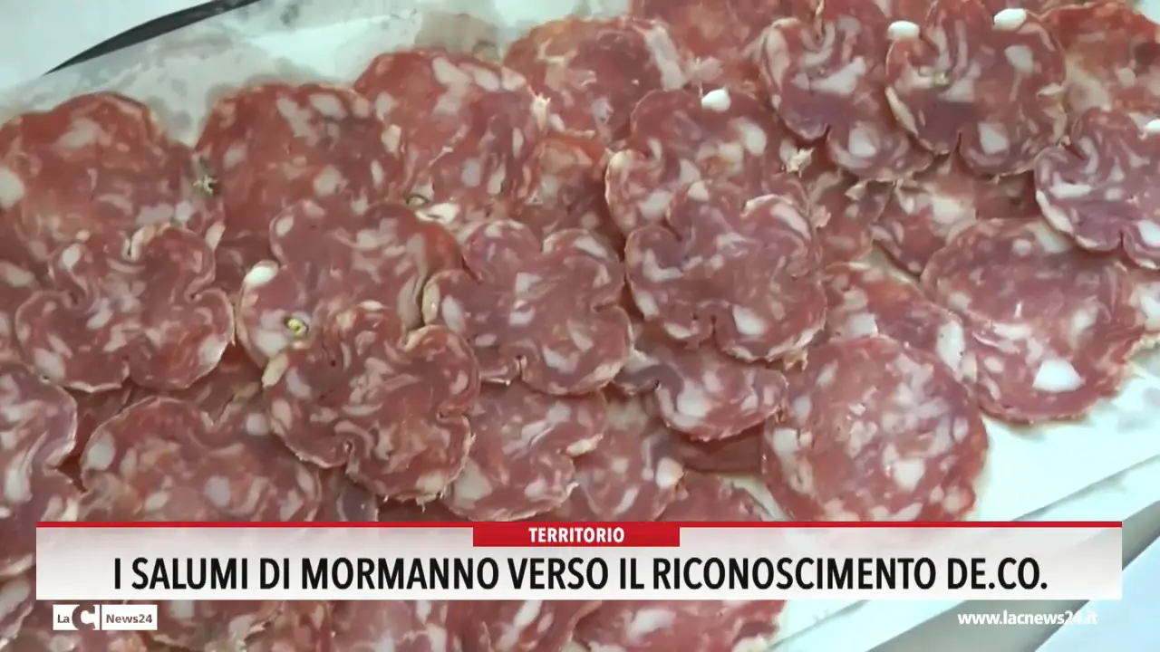 I salumi di Mormanno verso il riconoscimento de.co.