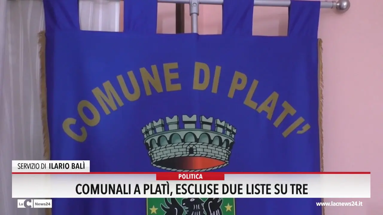 Comunali, a Platì escluse due liste su tre