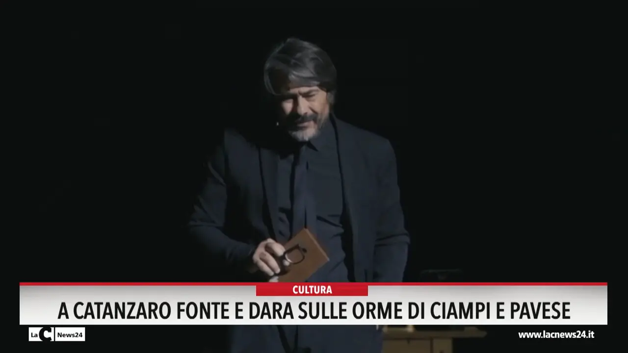A Catanzaro Fonte e Dara sulle orme di Ciampi e Pavese