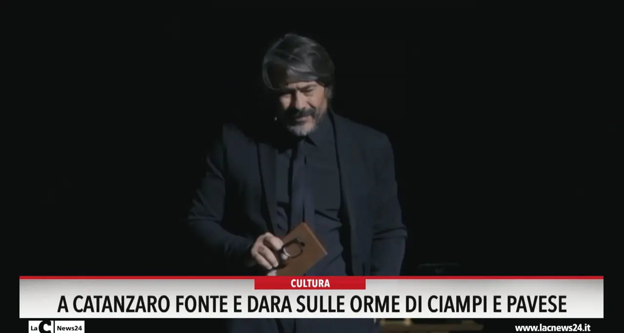 A Catanzaro Fonte e Dara sulle orme di Ciampi e Pavese