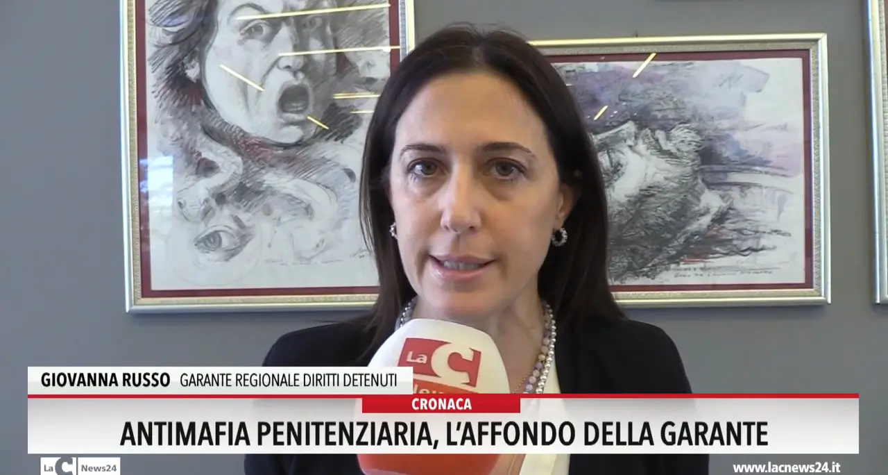 Antimafia penitenziaria, l'affondo della garante