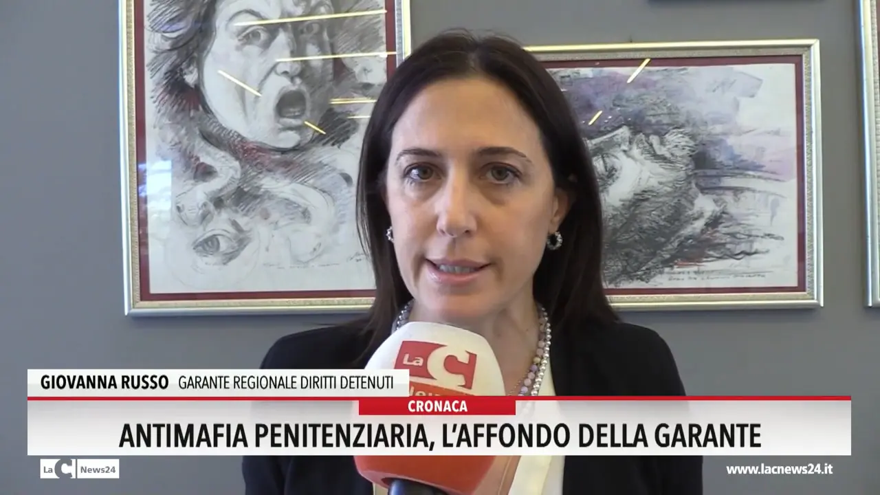 Antimafia penitenziaria, l'affondo della garante