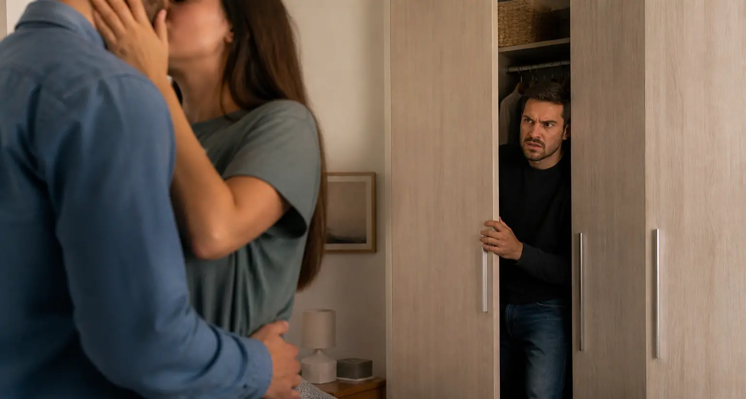 «Scappa via, c’è mio marito!», ma è una truffa e il complice usciva dall’armadio