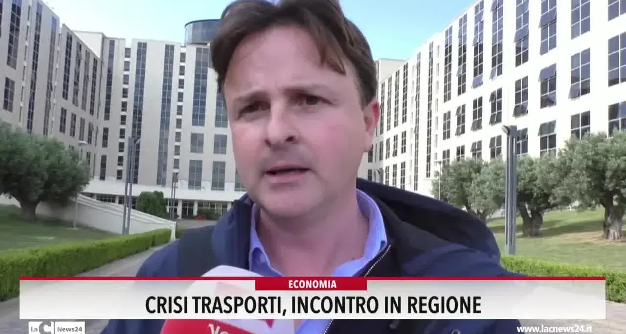 Crisi trasporti, incontro in Regione