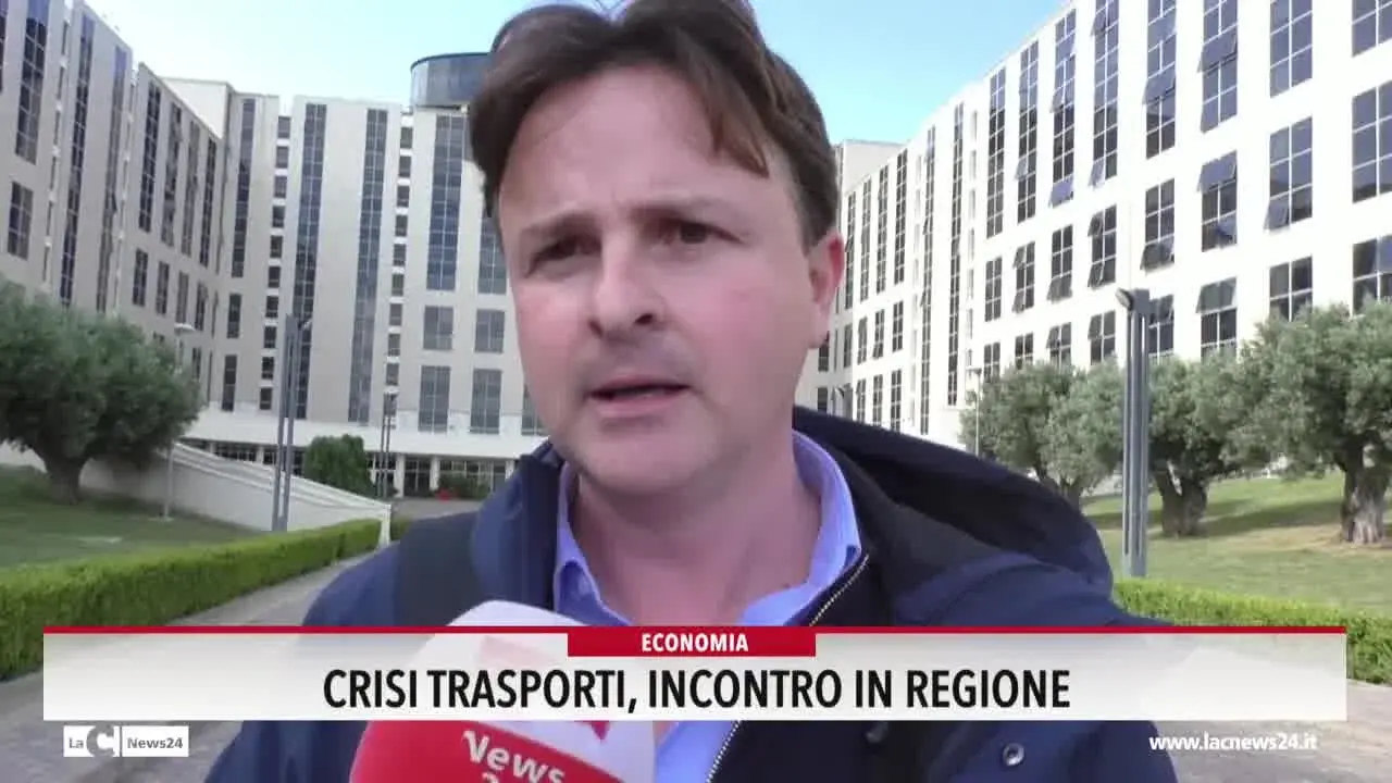 Crisi trasporti, incontro in Regione