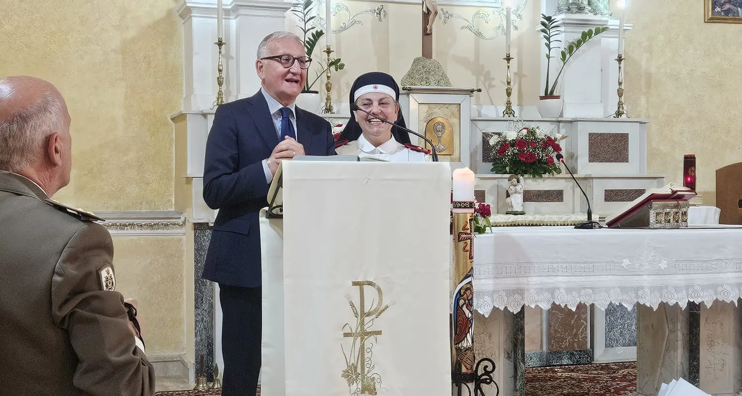 Lamezia Terme, le Crocerossine celebrano Santa Caterina:\u00A0solenne cerimonia\u00A0al Santuario del Soccorso\n
