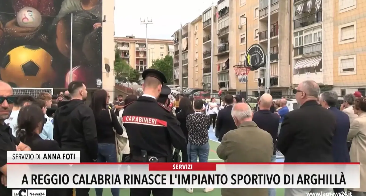 A Reggio rinasce l'impianto sportivo di Arghillà
