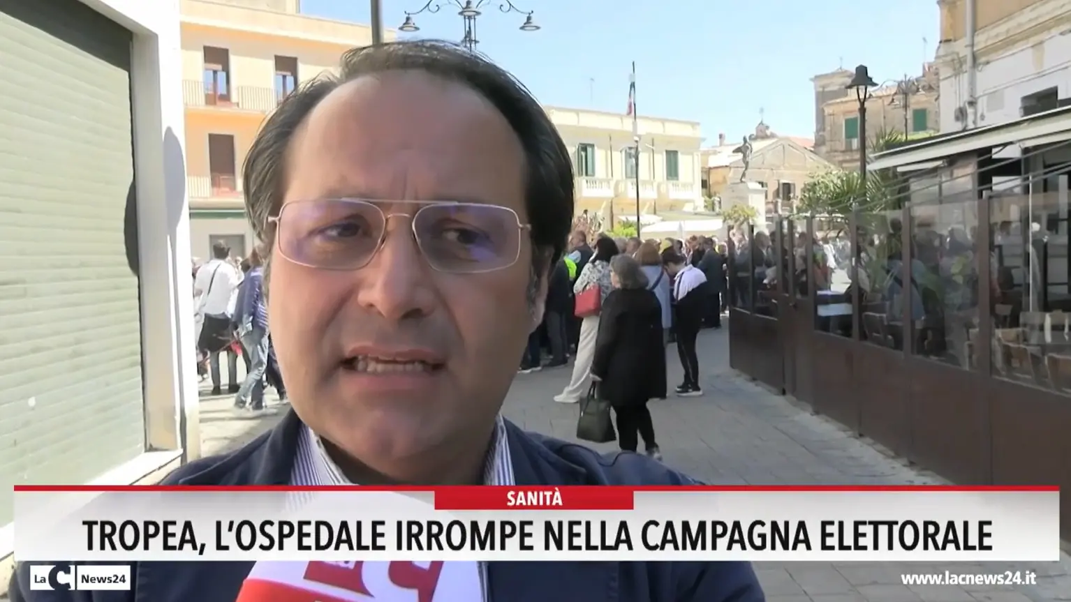 A  Tropea l'ospedale irrompe nella campagna elettorale