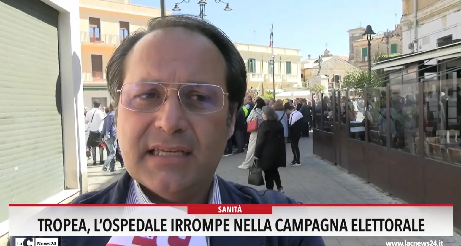 A  Tropea l'ospedale irrompe nella campagna elettorale