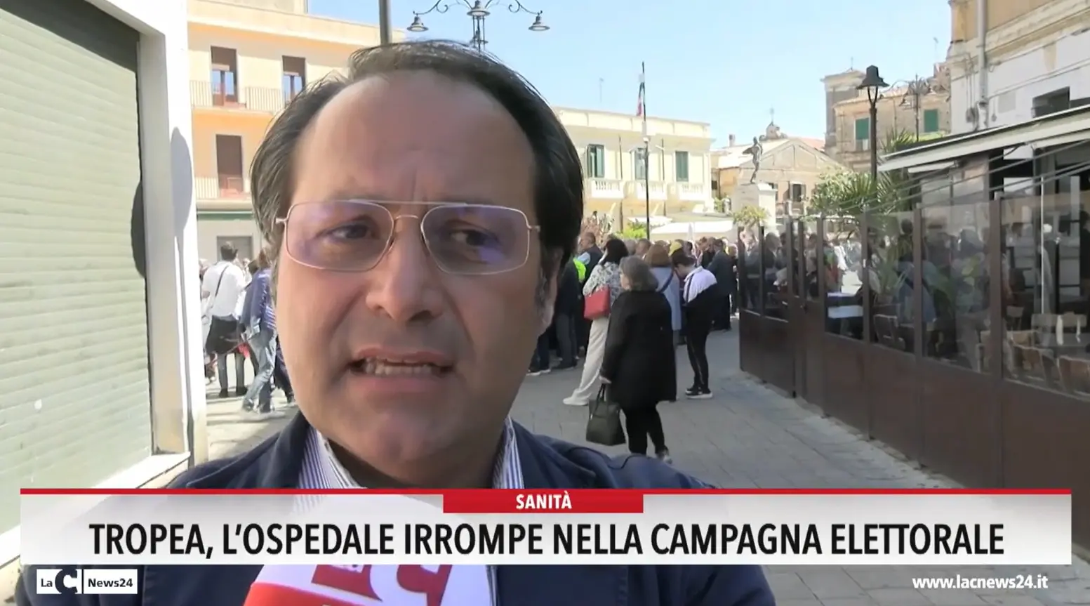 A  Tropea l'ospedale irrompe nella campagna elettorale