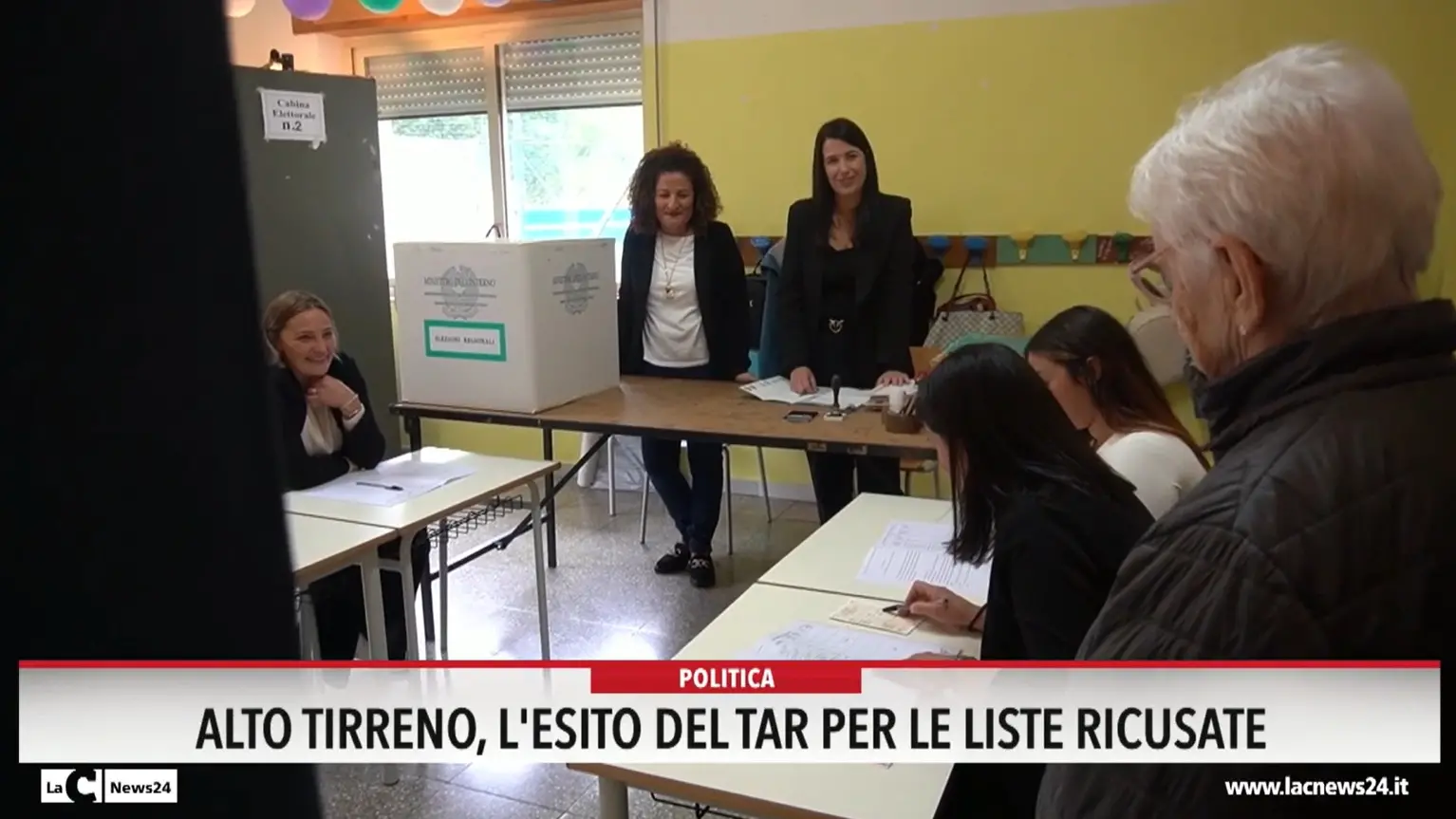Tirreno, l'esito del tar per le liste ricusate