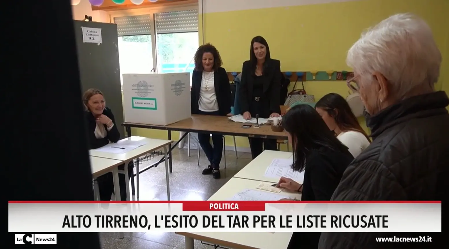 Tirreno, l'esito del tar per le liste ricusate