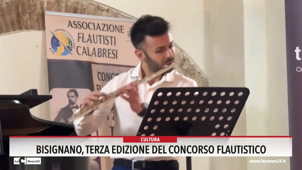 Bisignano, terza edizione del concorso flautistico