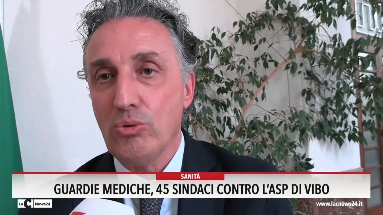 Guardie mediche, 45 sindaci contro l'Asp di Vibo